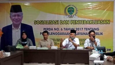 Anggota DRPD Provinsi Kaltim, H Abdul Kadir Tappa menggelar Sosper Perda Penyelenggaraan Pelayanan Publik