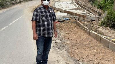 Anggota Komisi III DPRD Kaltim Ekti Imanuel Soroti Tidak Maksimalnya Perbaikan Jalan Poros Kukar-Kubar