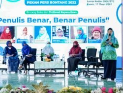 Gelar Bincang Buku dan Kepenulisan, Ketua PWI Bontang: Menulis Itu Asyik