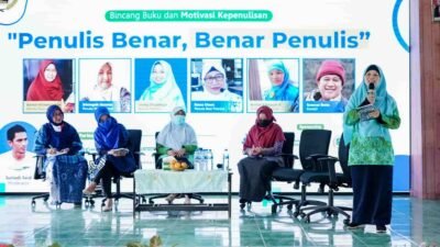 Gelar Bincang Buku dan Kepenulisan, Ketua PWI Bontang: Menulis Itu Asyik