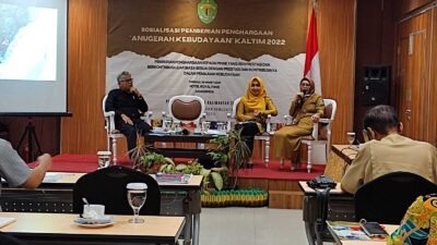 Bidang Kebudayaan Gelar Sosialisasi Pemberian Penghargaan Anugerah Budayawan Kaltim 2022