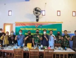 Silaturahmi dengan PWI, Dandim Siap Sukseskan Pekan Pers Bontang 2022