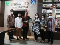 Sambangi Diskominfo Kaltim, DPRD Mahulu Suarakan Kebutuhan Internet Masyarakat