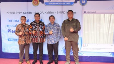 Tinjau Vaksinasi Booster Bank Indonesia, Hadi Mulyadi Serukan Pola Hidup Sehat