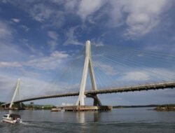 Habiskan Rp1,3 Triliun, Jembatan Pulau Balang Menuju IKN Rampung Dibangun
