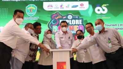 Kepala Dinas Komunikasi dan Informasi (Diskominfo) Kaltim Muhammad Faisal saat membuka acara Borneo Explore Kaltim 2022 (Dok Diskominfo Kaltim)