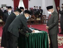 Isran Noor Lantik 154 PNS, Ingatkan Jaga Amanah
