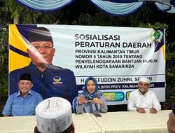 Sosialisasi Perda Bantuan Hukum, Syaifuddin Zuhri: Ini Aturan yang Wajib Masyarakat Ketahui