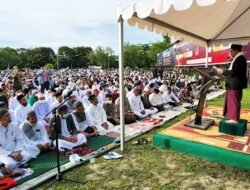 Salat Idulfitri di Balikpapan, Hadi Mulyadi Jadi Khatib