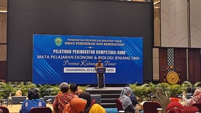 Disdikbud Kaltim Gelar Pelatihan Guru, Wadah Komunikasi dan Diskusi