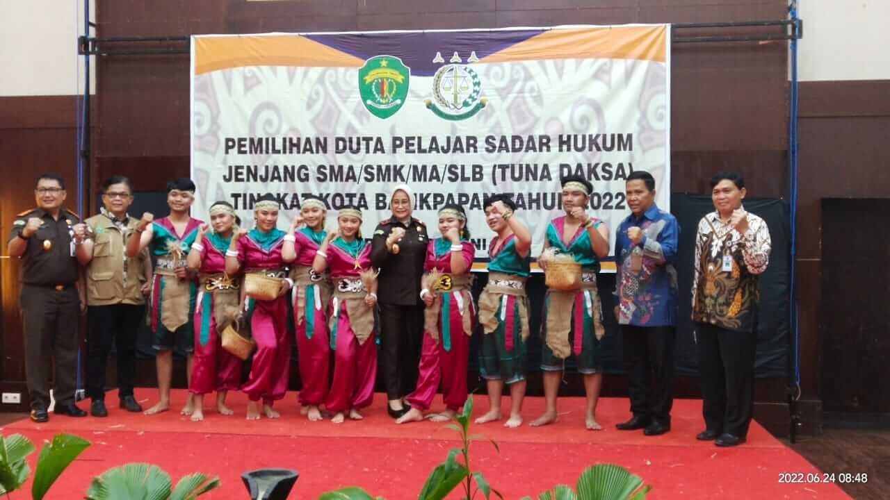 Pemilihan Duta Pelajar Sadar Hukum untuk generasi muda Balikpapan. (Istimewa)