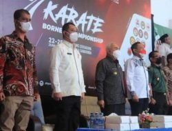 Buka Kejurprov Karate, Isran Noor Ajak Masyarakat Bangun Kaltim