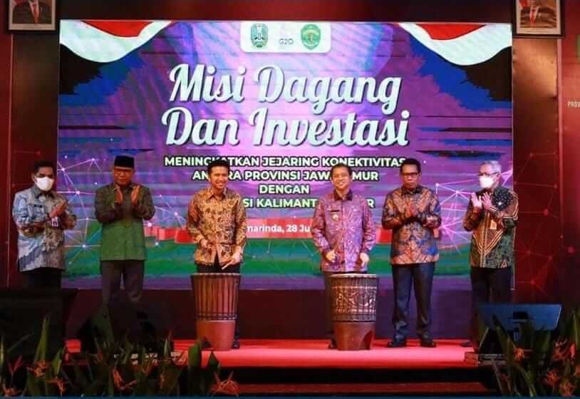 Komitmen kerja sama antara Pemprov Kaltim dan Pemprov Jatim. (Dok Pemprov Kaltim)