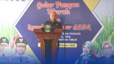 Upaya Tekan Inflasi, DPTPH Kaltim Gelar Pangan Murah, Isran: Menjaga Keseimbangan Pangan