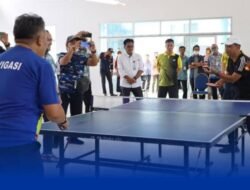 Sambut Harhubnas, Dishub Kaltim Gelar Lomba Tenis Meja
