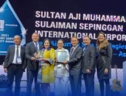 SAMS Sepinggan Balikpapan Terima Penghargaan Bandara Terbaik di Dunia