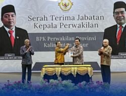 Pucuk Pimpinan BPK Perwakilan Kaltim Berganti