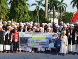 Peringati Hari Santri, Ratusan Samtri Ikuti Perkemahan di Kukar