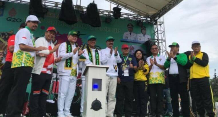 Pembukaan POPDA yang diselenggarakan di Kabupaten Paser. (Ist)