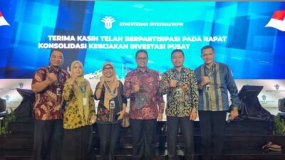 Hadiri Rakornas Investasi 2022, DPMPTSP Kaltim Harapkan Dukungan Pembangunan Insfrastruktur 3 Kawasan Industri dan Pariwisata Berau