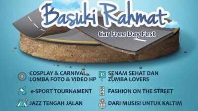 Diskominfo Kaltim Gelar Bara’s CFD 2023