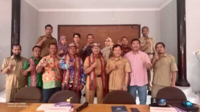 Dinas Pertanian dan pengurus KTNA Kubar bertandang ke Kabupaten Berau. (ist)