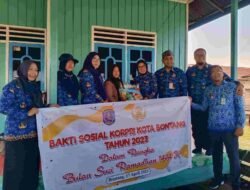 DP KORPRI Bontang Berbagi dengan Pensiunan PNS