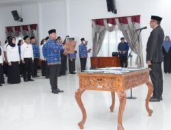 Wali Kota Bontang Lantik Jabatan Fungsional PNS-PPPK Nakes