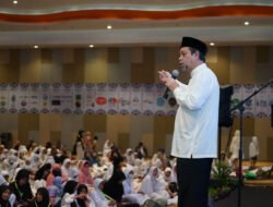 Wagub Hadi Mulyadi Dinobatkan jadi Bapak Yatim Kaltim