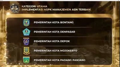 Bontang Sabet 5 Kategori BKN Awards 2023
