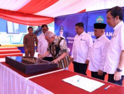 Gubernur Resmikan Unit Produksi dan Sarana Pendukung SPAM Sangasanga