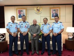 Gubernur Terima Danlanud Dhomber Balikpapan