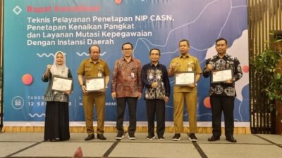 Kembali Raih Penghargaan BKN, BKPSDM Bontang Janji Terus Tingkatkan Mutu Pelayanan