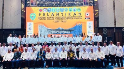 Resmi Dilantik, PII Kaltim Komitmen Berperan Aktif dalam Pembangunan Berkelanjutan