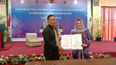 Jalin Sinergi, BPSDM Kaltim dan BKPSDM Bontang Evaluasi Pasca Latsar CPNS 2023