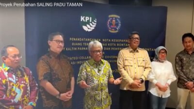 Basri Rase Dorong Program PKN II “Saling Padu Taman” DLH  Bontang Jadi Proyek Hijau dan Pelestarian Lingkungan