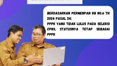 PPPK Dapat Ikut Seleksi CASN Bontang 2024, Ini ketentuannya.