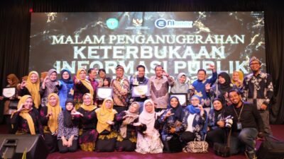 BKPSDM Bontang Raih Predikat Informatif dengan Nilai Sempurna dari KI Kaltim