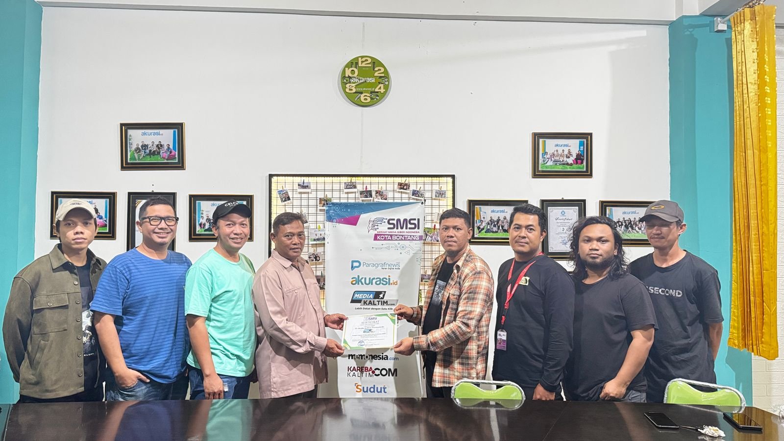 Media Lokal di Bontang Peroleh Sertifikat Keanggotaan SMSI