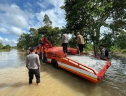 Banjir di Tabang dan Kembang Janggut Kukar, Kedalaman Capai 100 Sentimeter