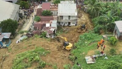 Longsor di Samarinda: 2 Meninggal Dunia, 2 Selamat, dan 2 Dalam Pencarian