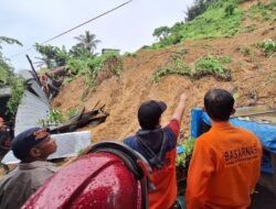 Hujan Deras! Tiga Orang Tertimbun Longsor di Lempake Samarinda
