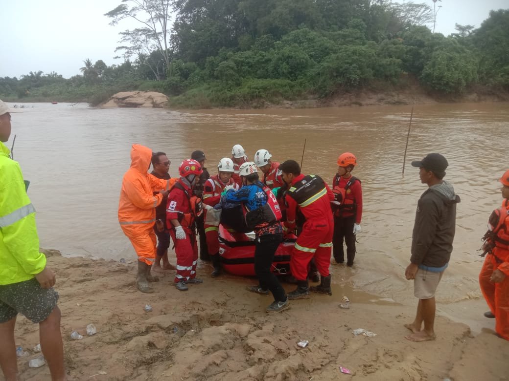 Korban Tenggelam di Sungai Kabo Ditemukan Meninggal Dunia