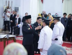 Gubernur Kaltim Lantik Bupati Kukar: Ingatkan Gerak Cepat dan Kolaborasi Pembangunan