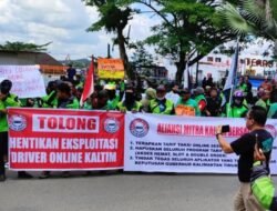 Ojol Geruduk Kantor Gubernur Kaltim, Adukan Aplikator Tak Tunduk Ketentuan Tarif